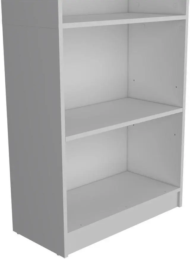 Alt view image 6 of 7 - Bookcase 4-Shelves Benzoni, Office, White
