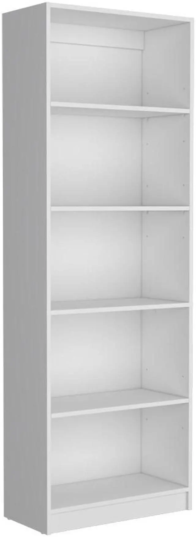 Alt view image 5 of 7 - Bookcase 4-Shelves Benzoni, Office, White