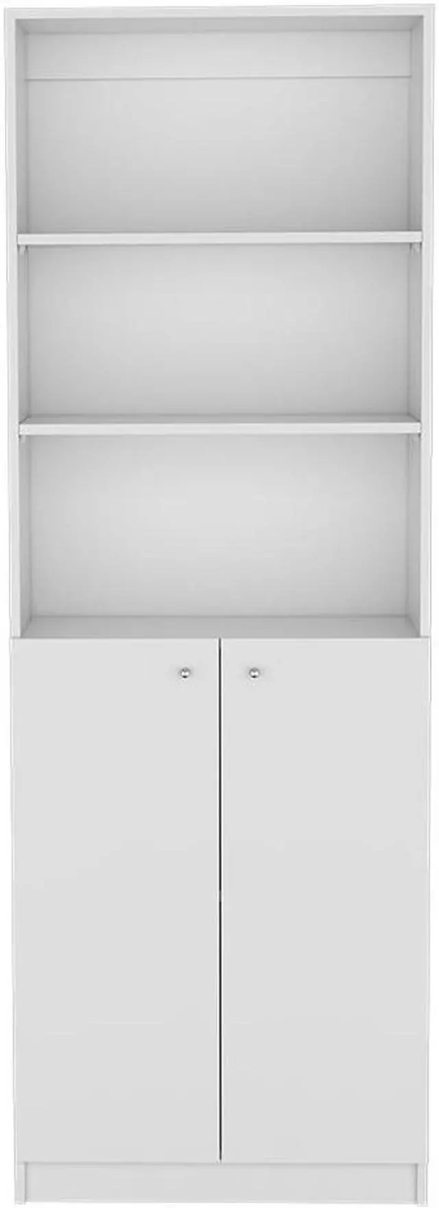 Main image of Bookcase Dual-Door Benzoni, Office, White