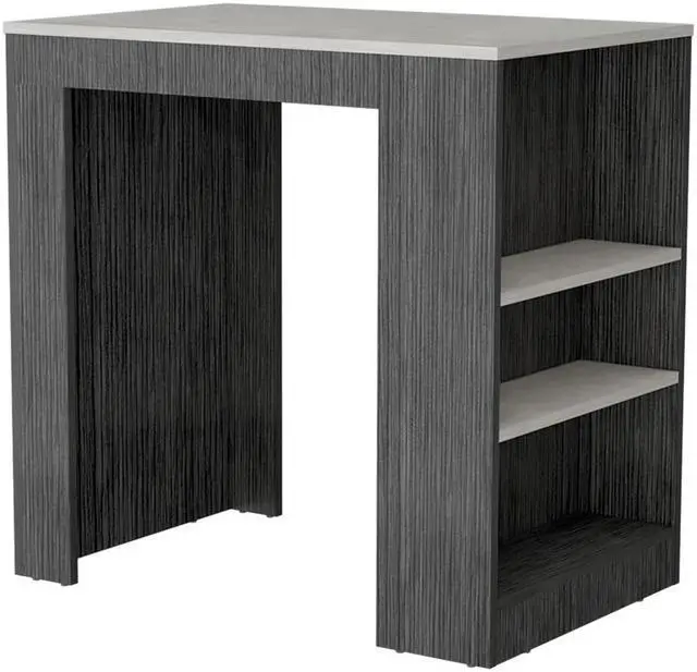 Main image of Kitchen Island Doyle, Kitchen, Smokey Oak / Ibiza Marble