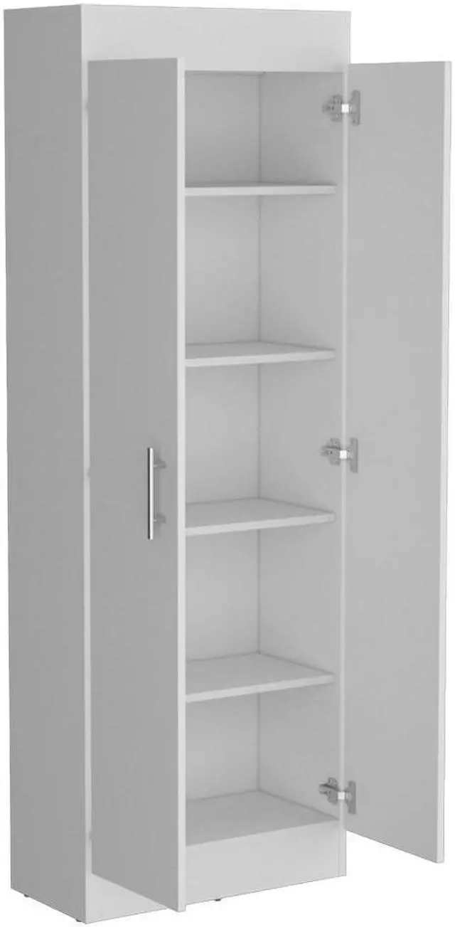 Alt view image 6 of 7 - Pantry Cabinet Clinton, White