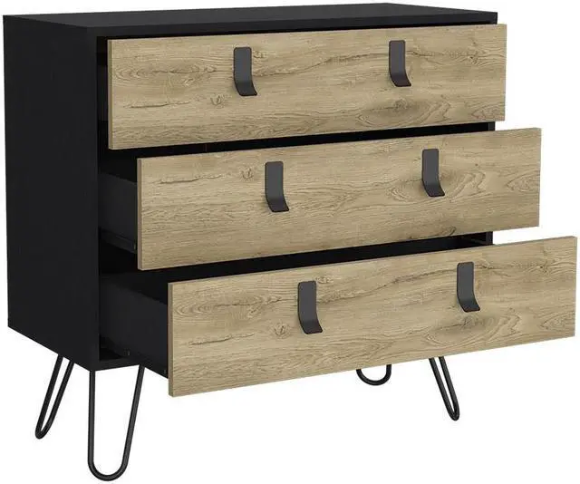 Alt view image 7 of 7 - Dresser Magness, Bedroom, Black / Macadamia