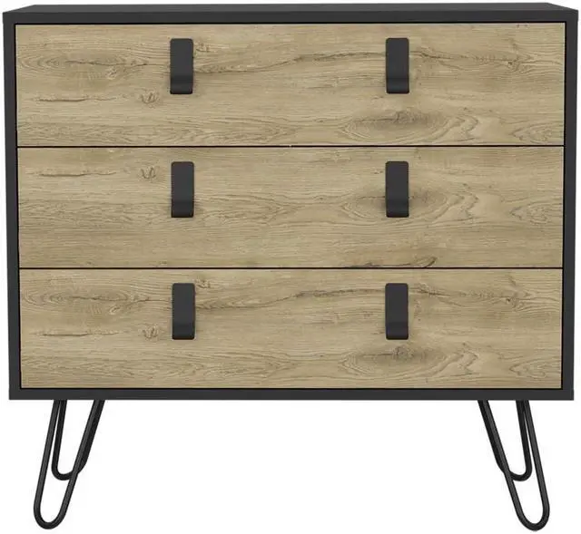 Main image of Dresser Magness, Bedroom, Black / Macadamia