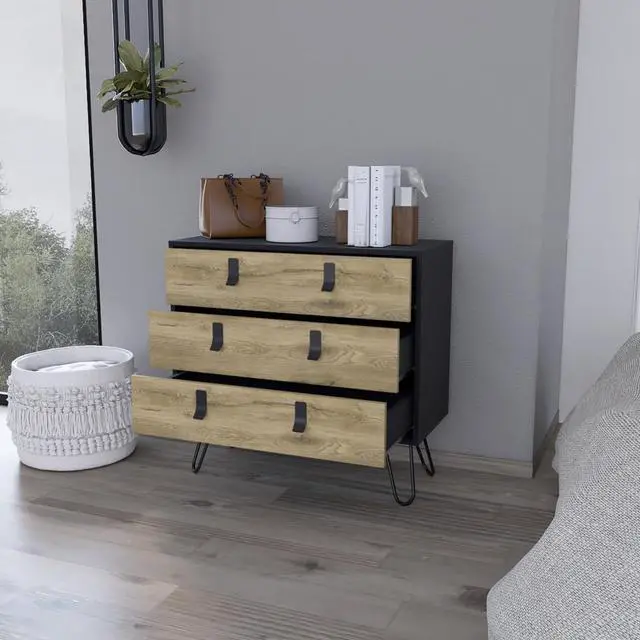Alt view image 5 of 7 - Dresser Magness, Bedroom, Black / Macadamia