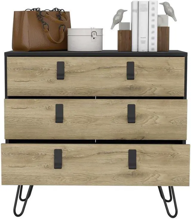 Alt view image 4 of 7 - Dresser Magness, Bedroom, Black / Macadamia