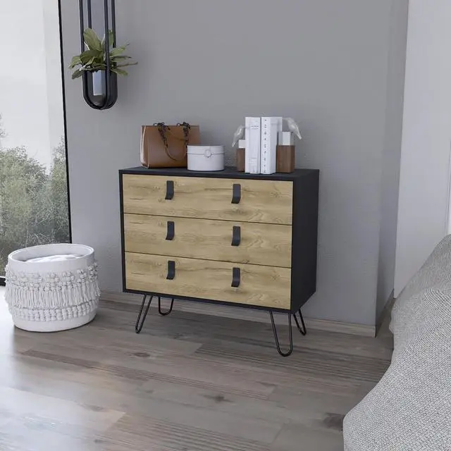 Alt view image 2 of 7 - Dresser Magness, Bedroom, Black / Macadamia