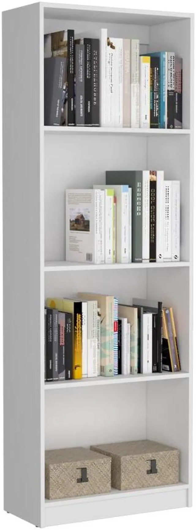 Alt view image 5 of 6 - Veta 2 Piece Living Room Set with 2 Bookcases, White