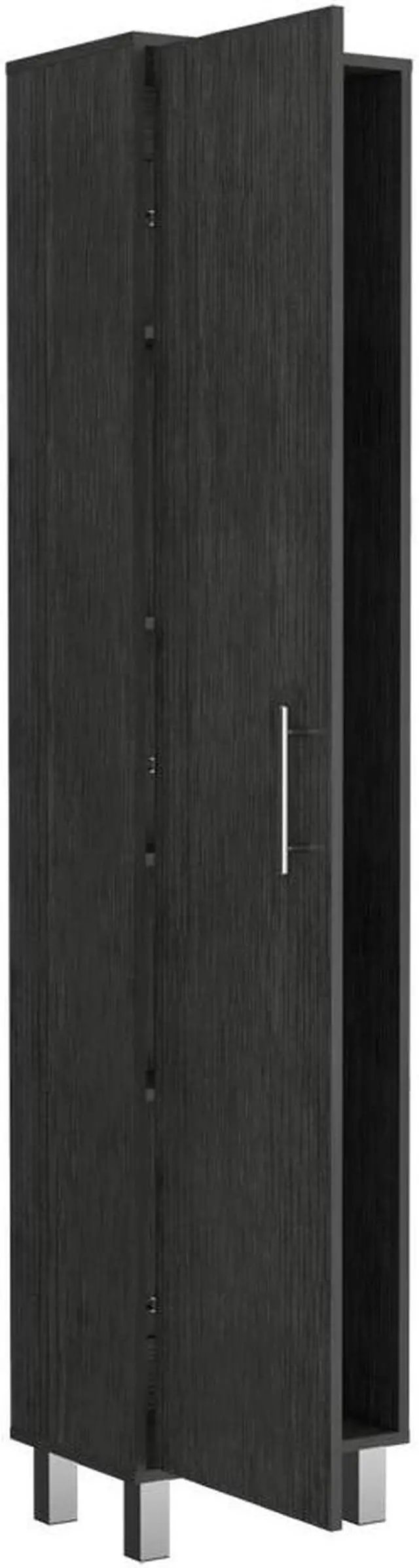 Alt view image 5 of 7 - Storage Cabinet Buccan, Laundry, Smoky Oak