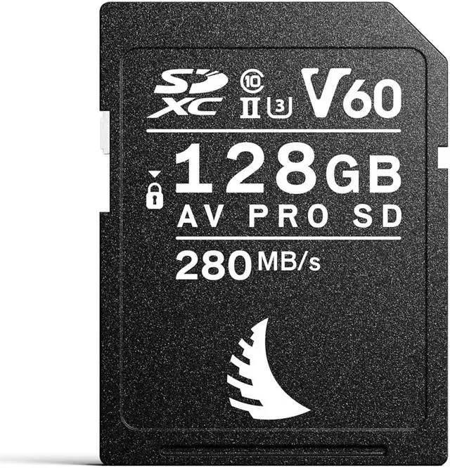 Alt view image 3 of 6 - Angelbird AV PRO SD Card MK2 - V60-128 GB - SDXC UHS-II - SD Card - for 4K - Photo and Video