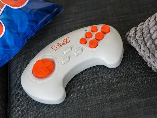 Alt view image 6 of 7 - Bandai Namco Arcade Blast! Console, Connects Via HDMI, 10 Greatest Classic Retro Video Games, Pac-Man, Galaga, Mappy, More Built In, With a 2.4Ghz Wi-Fi Video Game Controller, HD Resolution