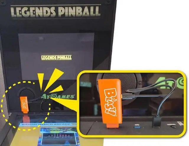 Alt view image 5 of 7 - Bandai Namco Arcade Blast! Console, Connects Via HDMI, 10 Greatest Classic Retro Video Games, Pac-Man, Galaga, Mappy, More Built In, With a 2.4Ghz Wi-Fi Video Game Controller, HD Resolution