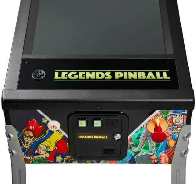 Alt view image 3 of 7 - Legends Pinball, Full Size Arcade Machine, Home Arcade, Classic Retro Video Games, 22 Built In Licensed Genre-Defining Pinball Games, Black Hole, Haunted House, Rescue 911, WiFi, HDMI, Bluetooth