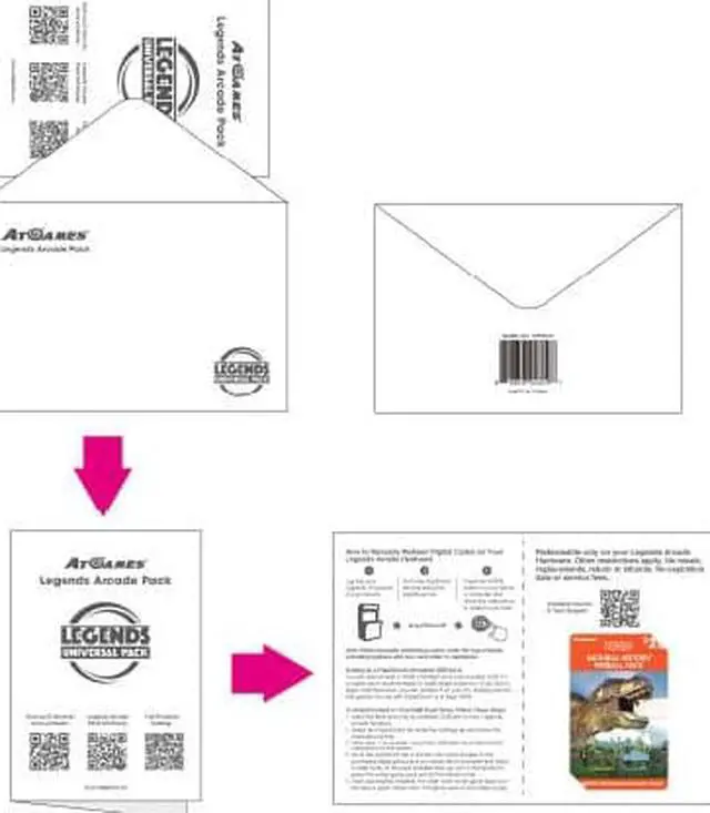 Alt view image 7 of 7 - AtGames Natural History Pinball Pack Game Card For All Legends Arcade Machines, Download and Play Pinball Games Amazonia, Dinosaur Dynasty, Exoplanets, and The Last Ice Age