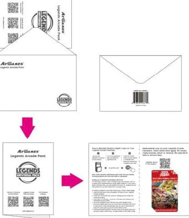 Alt view image 7 of 7 - Zaccaria Pinball Pack 1 Game Card For All Legends Arcade Machines, Download and Play 11 Zaccaria Pinball Games Including Aerobatics, Beast Master, Blackbelt, Caveman, Cine Star, and Circus