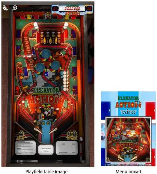 Alt view image 3 of 7 - Taito Pinball Pack 2 Game Card for All Legends Arcade Machines, Download and Play Taito Pinball Games ChackN Pop, Elevator Action, Operation Wolf, Zoo Keeper