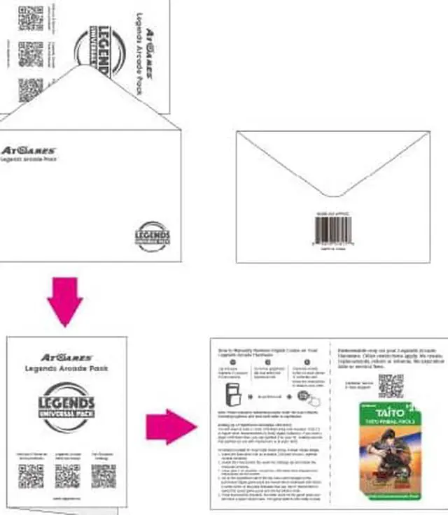 Alt view image 7 of 7 - Taito Pinball Pack 2 Game Card for All Legends Arcade Machines, Download and Play Taito Pinball Games ChackN Pop, Elevator Action, Operation Wolf, Zoo Keeper
