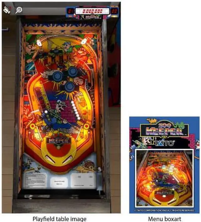 Alt view image 5 of 7 - Taito Pinball Pack 2 Game Card for All Legends Arcade Machines, Download and Play Taito Pinball Games ChackN Pop, Elevator Action, Operation Wolf, Zoo Keeper