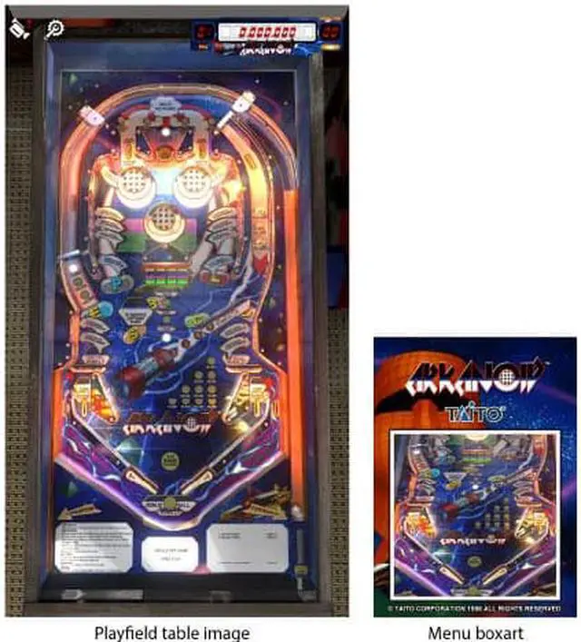 Alt view image 2 of 7 - Taito Pinball Pack 3 Game Card For All Legends Arcade Machines, Download and Play Taito Pinball Games ARKANOID, BUBBLE BOBBLE, RAINBOW ISLANDS, THE LEGEND OF KAGE