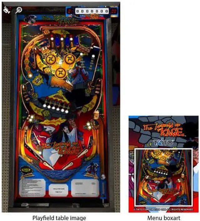 Alt view image 5 of 7 - Taito Pinball Pack 3 Game Card For All Legends Arcade Machines, Download and Play Taito Pinball Games ARKANOID, BUBBLE BOBBLE, RAINBOW ISLANDS, THE LEGEND OF KAGE
