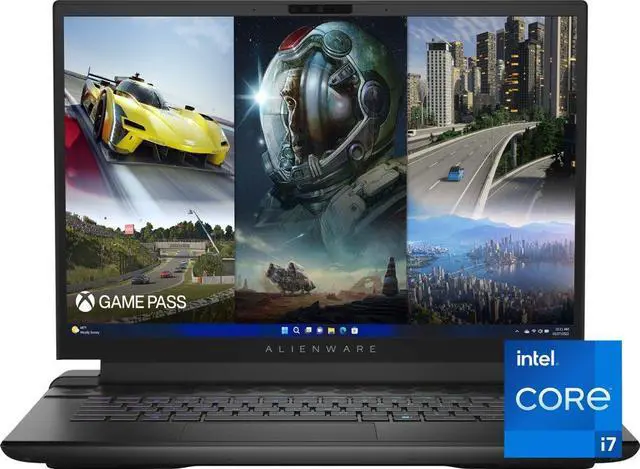 Alt view image 6 of 6 - Dell Alienware m16 QHD+ 165Hz Gaming Laptop - Intel Core i7 - 16GB Memory - NVIDIA GeForce RTX 4070 - 1TB SSD -Windows 11 Pro - Dark Metallic Moon
 AWM16-7602BLK-PUS