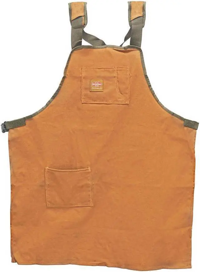 Alt view image 8 of 14 - BUCKET BOSS 80300 Tool Apron, Tool Apron, Brown, Canvas, 3 Pockets