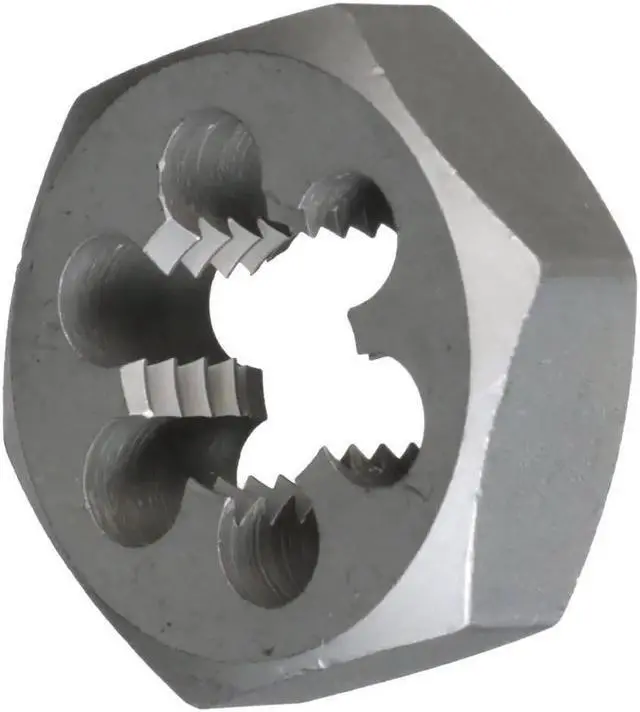 Alt view image 4 of 15 - Drill America m11 X 1.25 Carbon Steel Hex Die, DWTSMH11X1.25