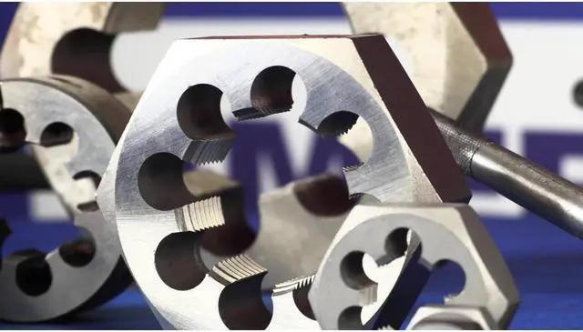 Alt view image 7 of 15 - Drill America m11 X 1.25 Carbon Steel Hex Die, DWTSMH11X1.25