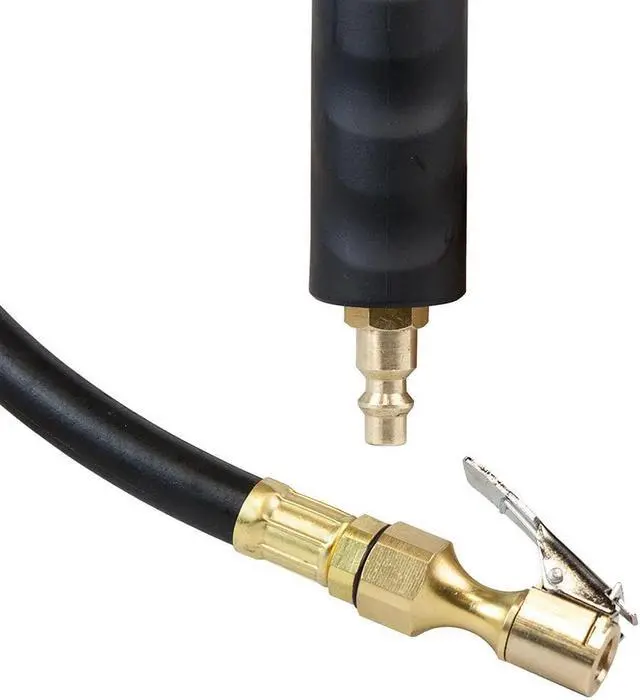 Alt view image 3 of 6 - Analog Tire Inflator With Oil-Filled Pressure Gauge