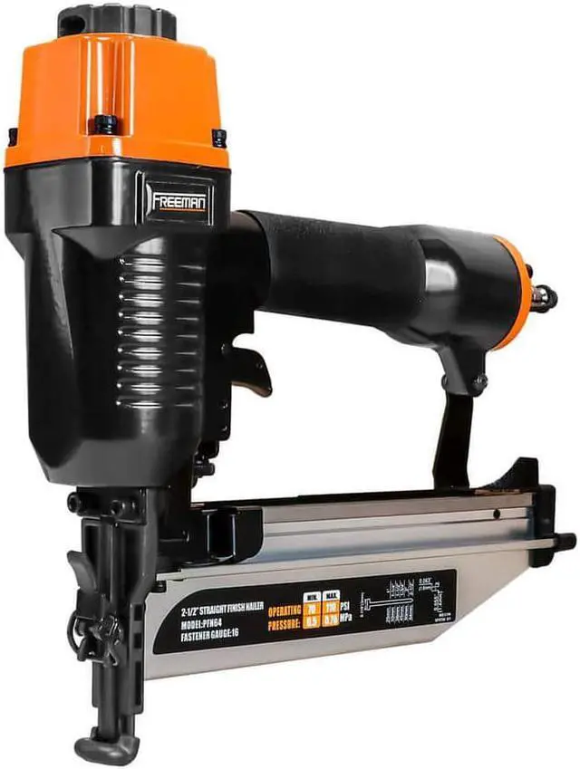 Main image of Pneumatic 16-Gauge 2-1/2 In. Straight Finish Nailer