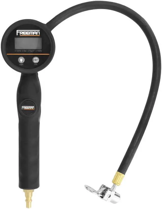 Alt view image 7 of 10 - FREEMAN FS3DTI FS3DTI Digital Tire Inflator with 90 Degree Lock-On Chuck