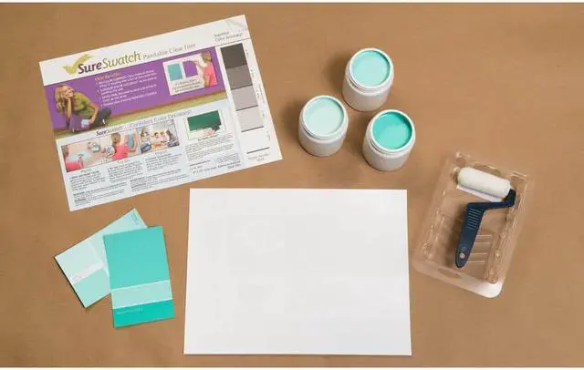 Alt view image 5 of 6 - 9 In. X 12. In Peel And Stick Paint Samples (3-Pack)