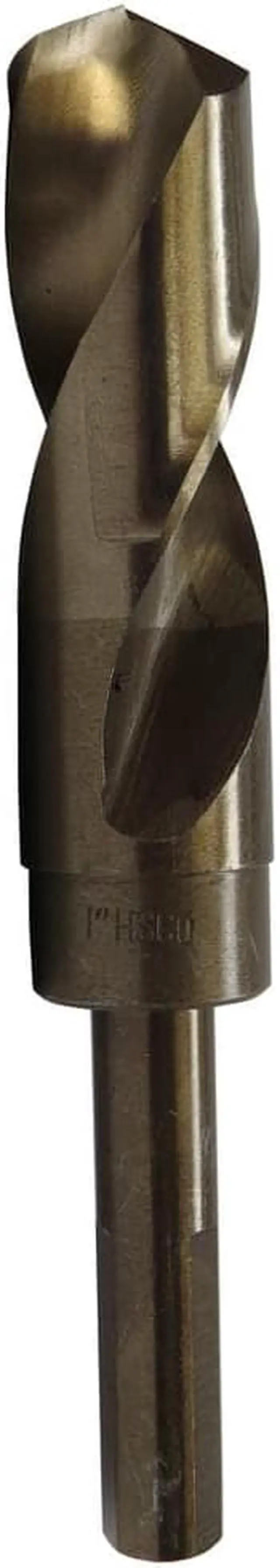 Alt view image 2 of 9 - 15/16 in. m35 Cobalt Reduced Shank Twist Drill Bit with 1/2 in. Shank