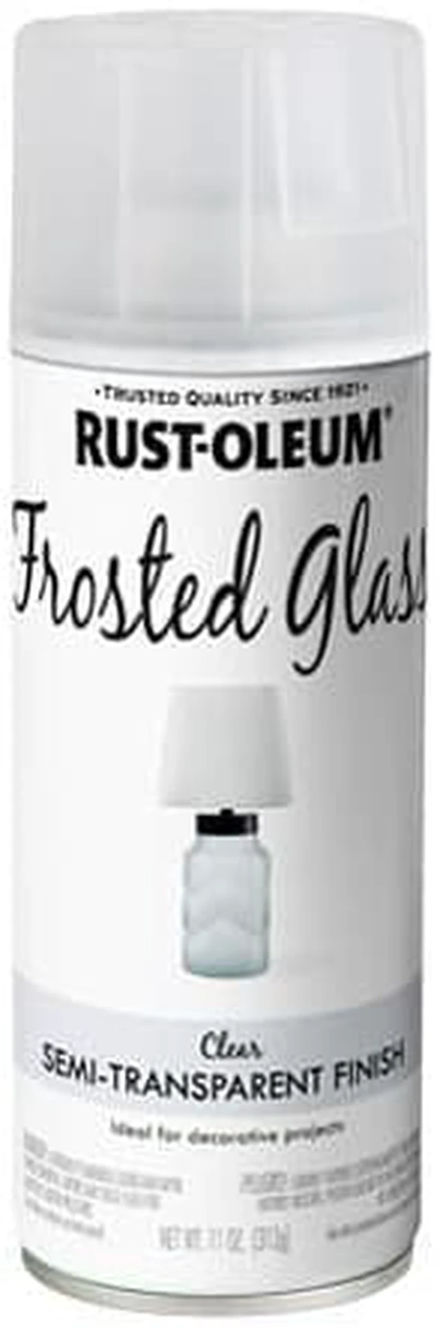 Alt view image 5 of 6 - 11 oz. Frosted Glass Spray Paint