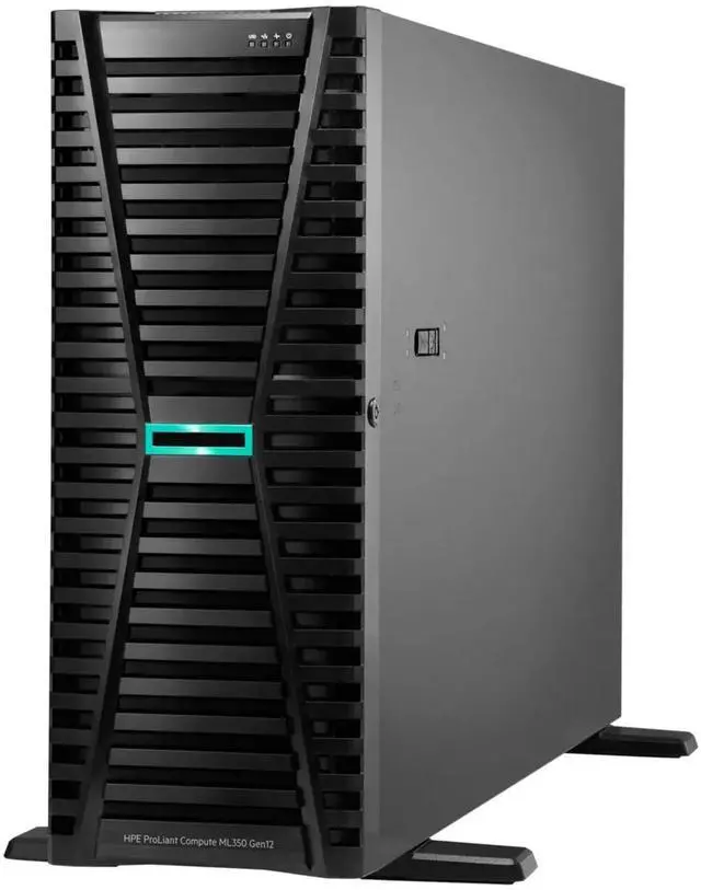 Main image of HPE ProLiant ML350 Gen12 8SFF 2x Xeon 6776P 256GB RAM 2x 960GB SSD Server