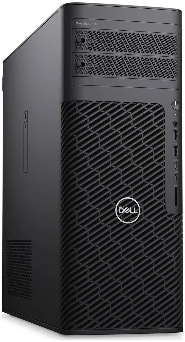 Main image of Dell Precision 7875 Tower 2LFF 1x Threadripper PRO 7945WX 128GB DDR5 1TB NVMe Workstation