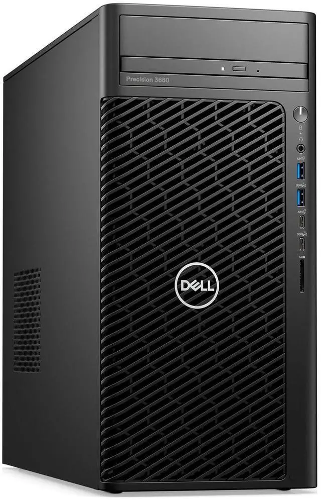 Main image of Dell Precision 3660 Tower 2LFF 1x Core i3-12100 64GB DDR5 1TB NVMe Workstation