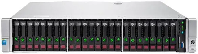 Main image of HPE ProLiant DL380 Gen9 24SFF 2x Xeon E5-2630 v3 256GB RAM 12x 600GB HDD Server