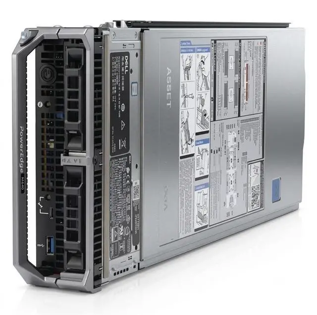 Main image of Dell PowerEdge M640 2x Xeon Gold 6136 512GB RAM 2x 300GB HDD Server