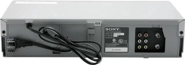 Alt view image 3 of 6 - Sony Slv-N750 VHS VCR VHS Player with Hdmi Adapter