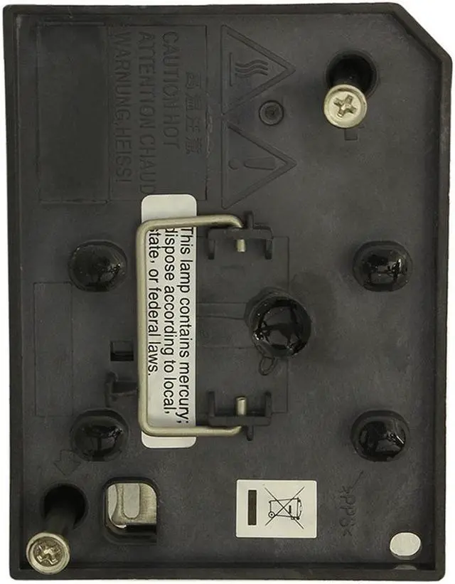 Alt view image 5 of 7 - Genuine AL NP12LP Lamp & Housing for NEC Projectors - 90 Day Warranty
