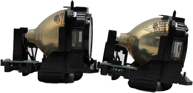 Alt view image 12 of 15 - Panasonic ET-LAD60AW Projector Lamp with Original OEM Bulb Inside