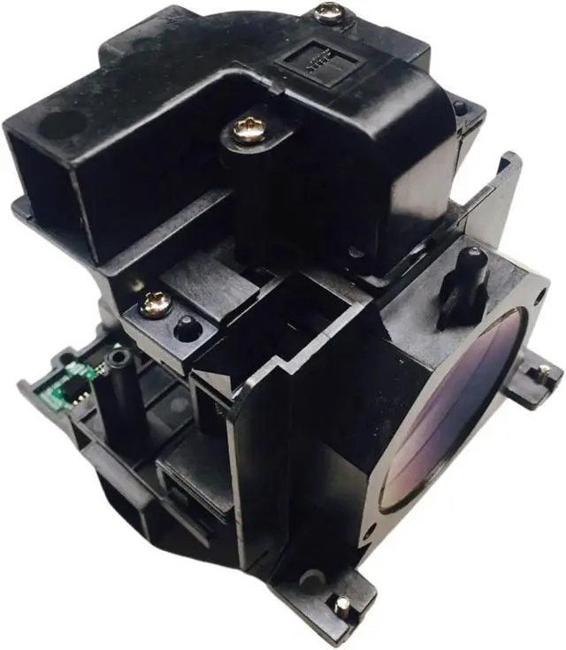 Alt view image 5 of 7 - Jaspertronics OEM Lamp & Housing for the Sanyo PLC-XM100L Projector with Ushio bulb inside - 240 Day Warranty