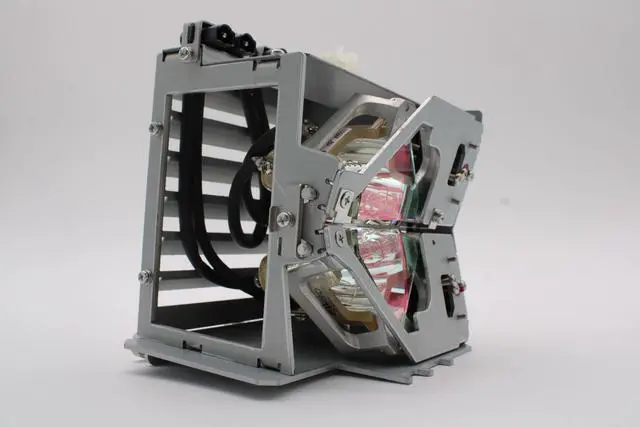 Alt view image 3 of 7 - Jaspertronics Original R9852940 Lamp & Housing for Barco Projectors - Fits RLM-G5i, RLM-H5, RLM-R6+, R9852940 & More - 1 Unit Per Pack with 1 Year Warranty