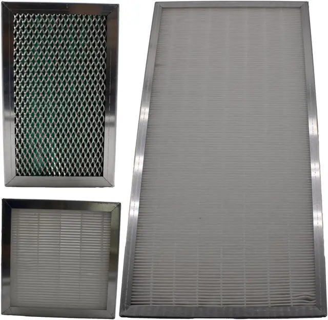 Alt view image 5 of 7 - Jaspertronics Replacement Dust Filter Kit for DP-1500 DP-2000 FLM HD14 FLM HD18 FLM R20+ FLM-HD20 FLM-R22+ Barco Projectors Prolonged Projector Life R9854473 (3 projector kit 9PCs)