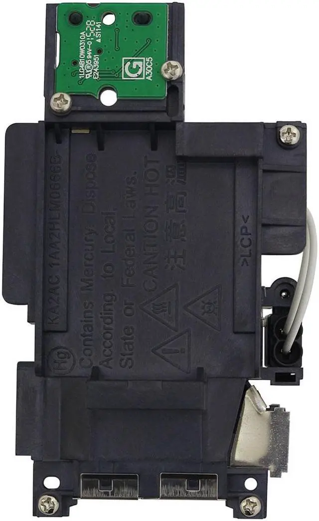 Alt view image 6 of 7 - Advanced Lamps Lamp & Housing for The Panasonic PT-VW330 Projector