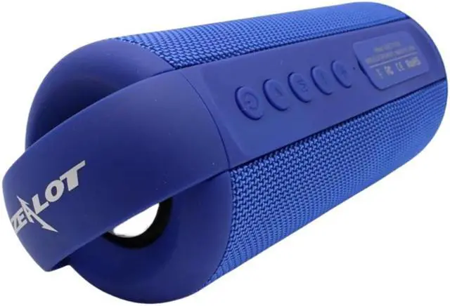 Alt view image 6 of 7 - JASPERTRONICS S36 Portable Bluetooth Speaker, Wireless, Dual Pairing, 30H Playtime, IPX5 Waterproof, Stereo Sound, Booming Bass, Playtime for Home, Outdoor, Party, and Beach, Gift (Blue)