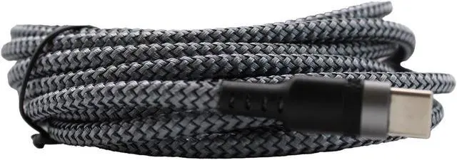 Alt view image 6 of 6 - Jaspertronics Twelve Foot Long Length (4M) USBC to USBC Connector Charging Cable for All USBC Charged Smart Phones, Tablets, Laptops, and More!