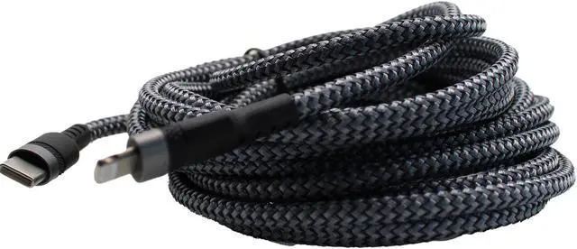 Alt view image 5 of 6 - Jaspertronics Twelve Foot Long Length (4M) USBC to Lightning Connector Charging Cable for All USBC Charged Smart Phones, Tablets, Laptops, and More!