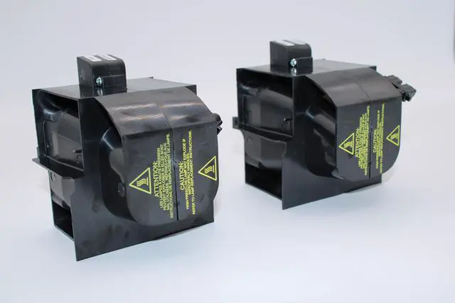 Alt view image 8 of 8 - Jaspertronics Original R9841823 Lamp & Housing TwinPack for Barco Projectors - Fits iCon-H250-DUAL, iD-R600+-PRO, iD-R600-PRO-DUAL, SIM5H-DUAL, R9841823 & More - 2 Units Per Pack with 1 Year Warranty