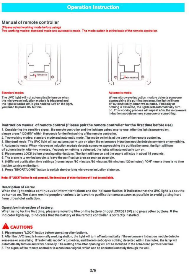 Alt view image 5 of 7 - Jaspertronics 85W 254nm Germicidal UVC Corn Light with Wireless Control & Microwave Sensor